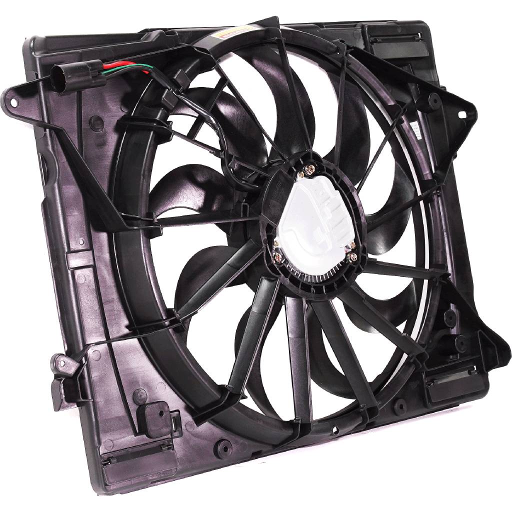 FORD TRUCKS & VANS MAVERICK RADIATOR & A/C FAN ASSY (WO/TOW)(WO/FX4 OFF-ROAD)(SINGLE FAN) OEM#LX6Z8C607A 2022 PL#FO3115228