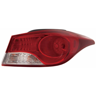 HYUNDAI ELANTRA COUPE TAIL LAMP ASSEMBLY RIGHT (Passenger Side) OEM#924023X050 2013 PL#HY2805120