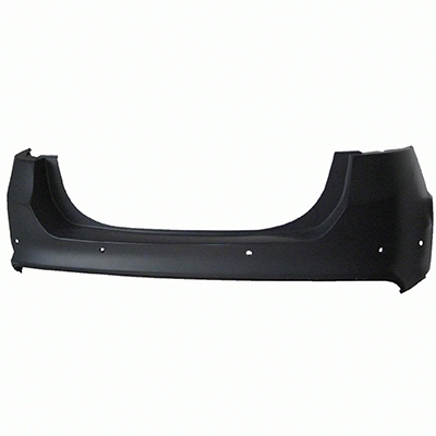 FORD FUSION REAR BUMPER COVER; W/PARK ASSIST SENSOR HOLES; W/ACTIVE?PARK ASSIST OEM#HS7Z17K835VEPTM 2013-2016 PL#FO1100695