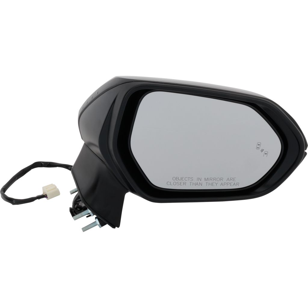 TOYOTA COROLLA HYBRID DOOR MIRROR RIGHT (Passenger Side) PWR/HTD (LE)(W/BSD)(PTM) **CAPA** OEM#8791012K60-PFM 2020-2025 PL#TO1321393C