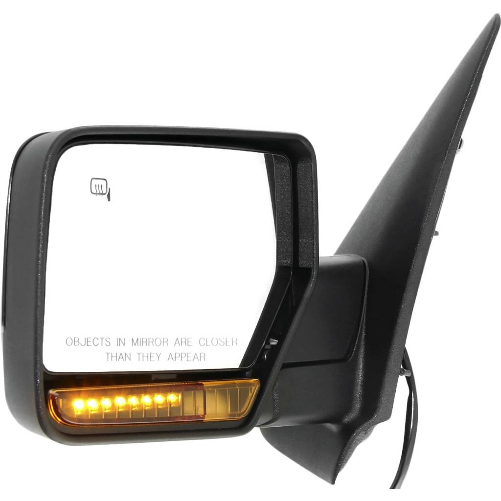 FORD TRUCKS & VANS EXPEDITION DOOR MIRROR LEFT (Driver Side) PWR/HTD/SIGNAL/PUDDL/MEMORY (WO/DIMMING)(PWR-FOLD)(PTM) OEM#BL1Z17683CAPTM-PFM 2011 PL#FO1320393