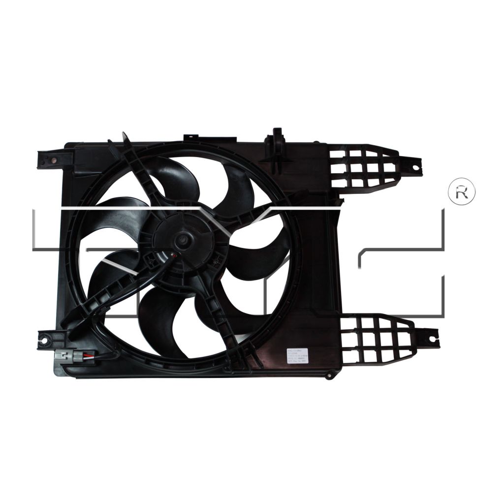 CHEVROLET AVEO 5 (HATCHBACK) RADIATOR & A/C FAN ASSEMBLY (W/AC)(SINGLE FAN) OEM#96808149 2009-2011 PL#GM3115225
