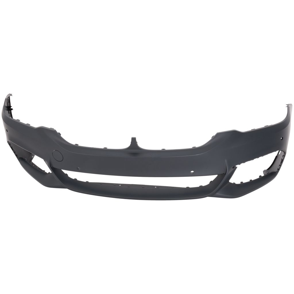 BMW BMW 5 SERIES (SEDAN) FRONT BUMPER COVER PRIMED (WO/WASJER)(W/SENSOR)(W/PK ASSIST)(530/540 W/M)(M550)**CAPA** OEM#51118069076 2017-2020 PL#BM1000470C