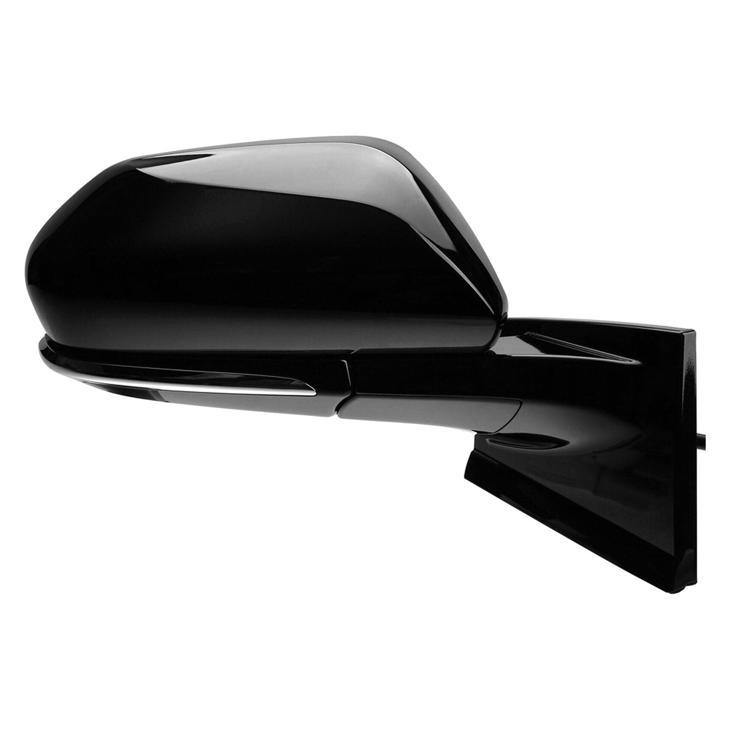 TOYOTA PRIUS PRIME DOOR MIRROR RIGHT (Passenger Side) PWR/HTD (W/BSD)(MAT-BLACK)(MAN-FOLD) OEM#8791047420-PFM 2017-2020 PL#TO1321357