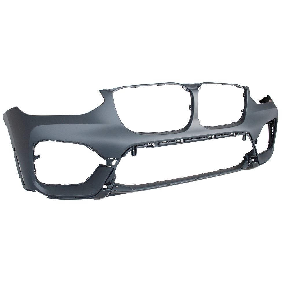 BMW BMW X3 FRONT BUMPER COVER PRIMED (W/PK SENSOR)(WO/CAMERA)(30i LUXURY LINE)**CAPA** OEM#51117488292 2018-2021 PL#BM1000495C