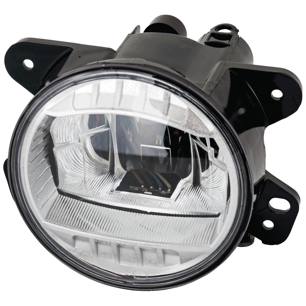 JEEP GLADIATOR FOG LAMP ASSY RIGHT (Passenger Side)=LEFT (Driver Side) (Driver Side) (LED)(PLASTIC BMP)(EXC SPORT/80th ANV) **CAPA** OEM#68503994AA 2020-2025 PL#CH2592172C