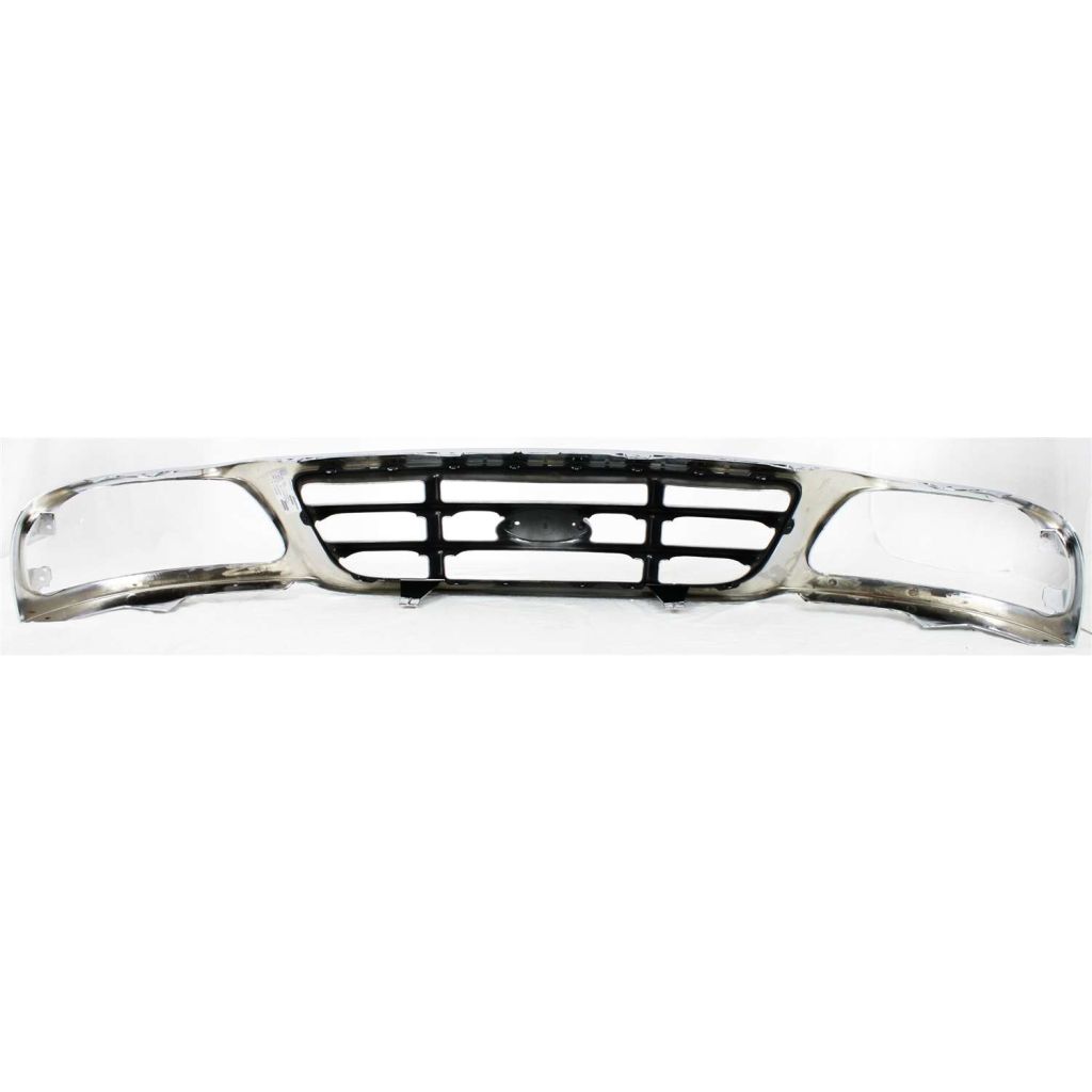 FORD TRUCKS & VANS FORD/PU (F150 HERITAGE MODEL) GRILLE CHROME/SILVER (2 Horizontal & 2 Vertical bars OEM#3L3Z8200AB 2004 PL#FO1200371