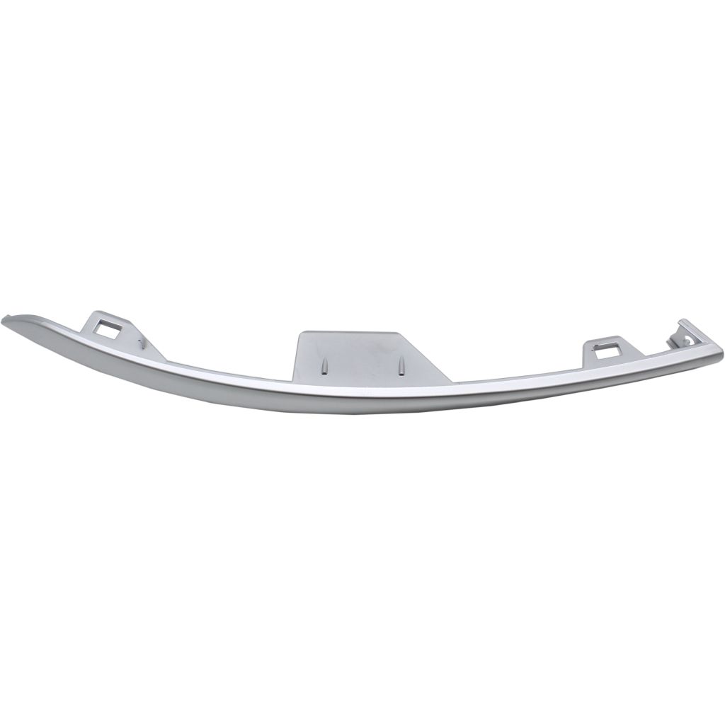 JEEP GRAND CHEROKEE FRONT BUMPER COVER OUTER MOLDING RIGHT (Passenger Side) SATIN/CHR (SUMMIT) OEM#5ZT56SZ7AA 2017-2021 PL#CH1047119