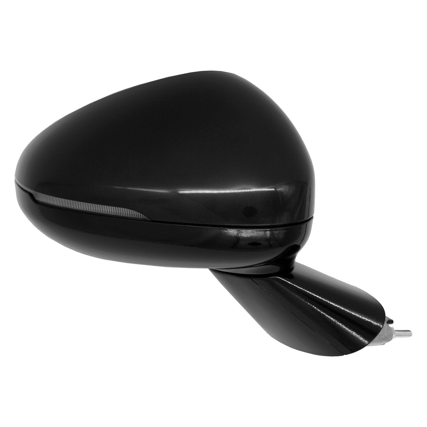 KIA K5 DOOR MIRROR RIGHT (Passenger Side) PWR/HTD/SIGNAL (W/BSD)(GT)(BLACK BASE) OEM#87620L3020 2021-2024 PL#KI1321247