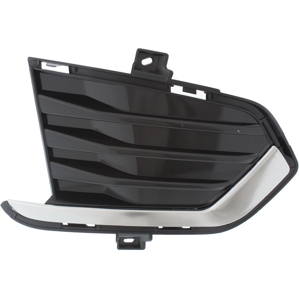CADILLAC XT5 FOG LAMP COVER RIGHT (Passenger Side) BLACK W/SATIN CHROME MOLDING OEM#84107961 2017-2023 PL#GM1039205