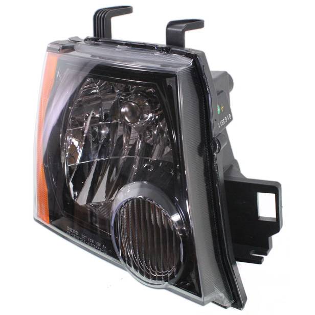 NISSAN(DATSUN) XTERRA HEAD LAMP ASSEMBLY RIGHT (Passenger Side) (BLACK BEZEL)(S/X MDL) OEM#26010ZL00A 2009-2015 PL#NI2503189