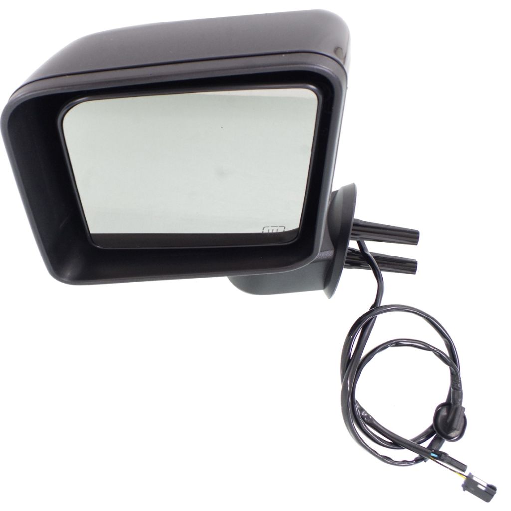 JEEPVEHICLE WRANGLER (JK) DOOR MIRROR LEFT (Driver Side) PWR/HTD (PTM) OEM#5VJ77DX8AB 2015-2018 PL#CH1320393