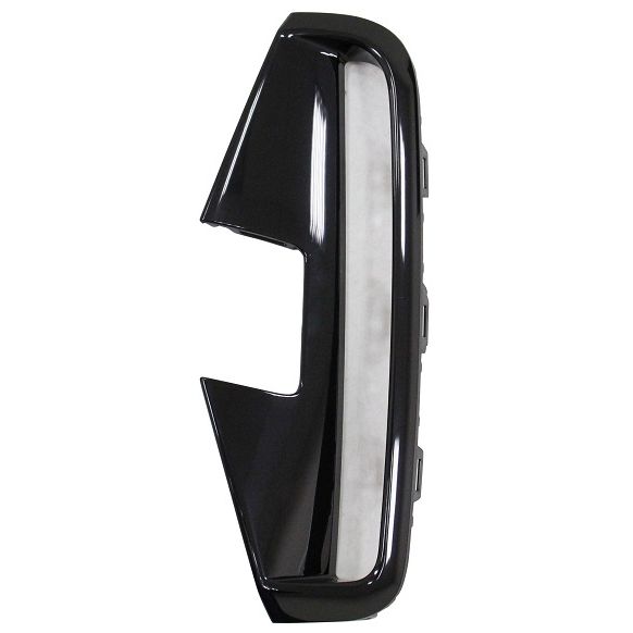 BMW BMW 4 CONVERTIBLE FRONT BUMPER SIDE GRILLE TRIM LEFT (Driver Side) GLOSS-BLACK (430i W/M SPORT)(M440i) OEM#51118077069 2021-2024 PL#BM1046159