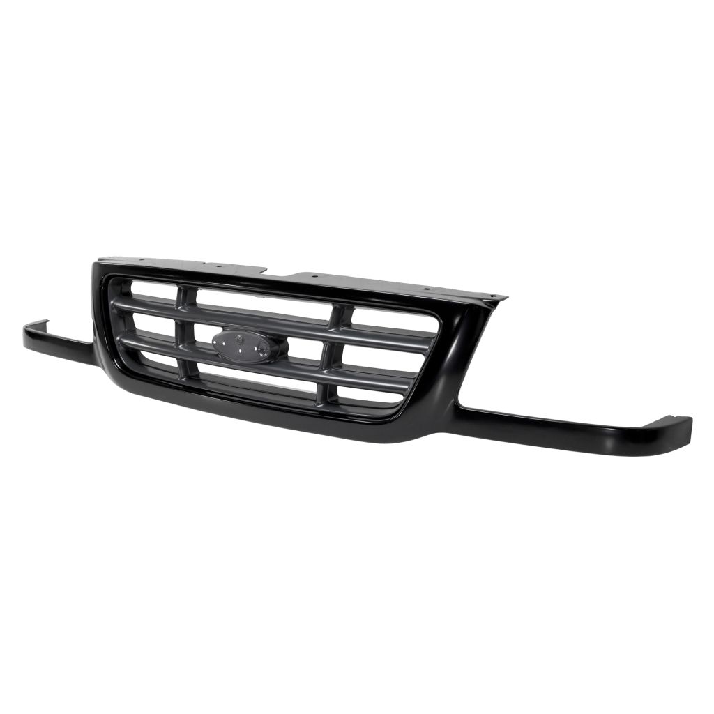 FORD TRUCKS & VANS RANGER GRILLE BLACK/ARG ( 2 horizontal & 2 vetical bars) OEM#3L5Z8200AA 2001-2003 PL#FO1200393