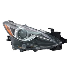 MAZDA MAZDA3 HEAD LAMP UNIT RIGHT (Passenger Side) (HID)(WO/AUTO LEVEL)**CAPA** OEM#BHN251031B 2014-2018 PL#MA2503145C