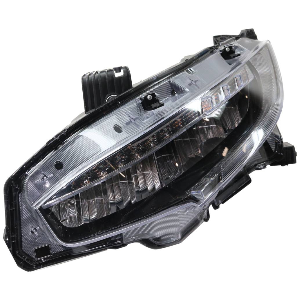 HONDA CIVIC HATCHBACK (EXC TYPE R) HEAD LAMP ASSY LEFT (Driver Side) (LED) OEM#33150TBAA11 2017-2019 PL#HO2502176