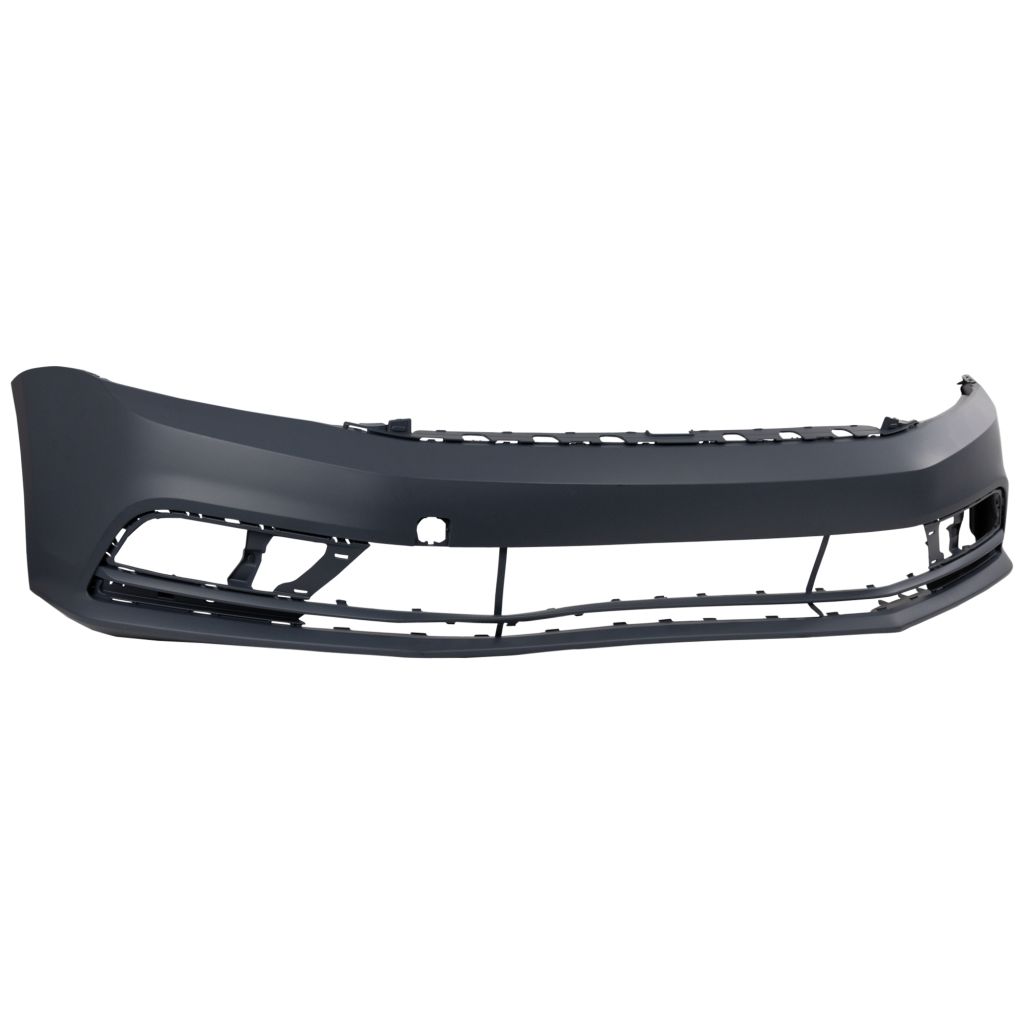 VOLKSWAGEN JETTA HYBRID FRONT BUMPER COVER PRIMED (WO/SENSOR) OEM#5C6807217AGGRU 2015-2016 PL#VW1000220