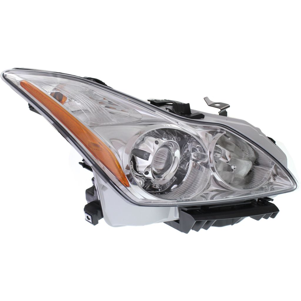 INFINITI G37 CONV HEAD LAMP ASSY RIGHT (Passenger Side) HID (WO/TECHNOLOGY PKG) OEM#26010JL02B 2009-2010 PL#IN2503147