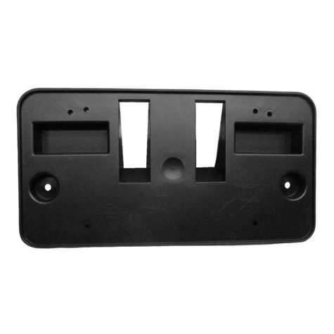 GM TRUCKS & VANS SIERRA/PU 1500 (22 OLD STYLE) FRONT LICENSE PLATE BRACKET (SLT/AT4/DENALI) **CAPA** OEM#84428906 2019-2022 PL#GM1068199C