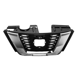 NISSAN ROGUE (2.5L) GRILLE CHROME/BLACK (W/CAMERA)(WO/MIDNIGHT PKG) OEM#623109TG0B 2018-2020 PL#NI1200291
