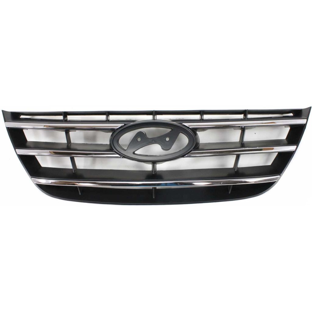 HYUNDAI SONATA GRILLE CHR/BLK OEM#863503K600 2009-2010 PL#HY1200152