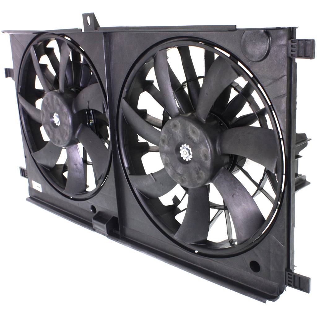 CHRYSLER 200 CONV RADIATOR & A/C FAN ASSEMBLY (DUAL FAN) OEM#68004051AA 2011-2014 PL#CH3115152