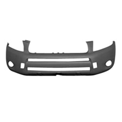 TOYOTA RAV4 FRONT BUMPER COVER PRIMED (W/O FLARE)(BASE/LTD) OEM#5211942955 2006-2008 PL#TO1000319