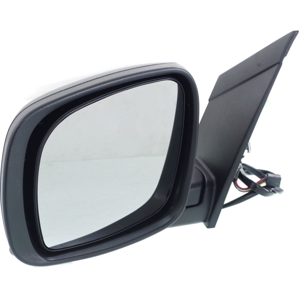DODGE TRUCKS & VANS GRAND CARAVAN DOOR MIRROR LEFT (Driver Side) PWR/HTD/PWR-FOLD (WO/SIDE OBJECT)(TXT BLACK) OEM#5113349AL 2008-2015 PL#CH1320384