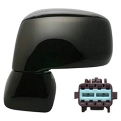 NISSAN(DATSUN) VERSA HATCHBACK DOOR MIRROR PWR LEFT (Driver Side) OEM#96302EL12B 2008-2012 PL#NI1320200
