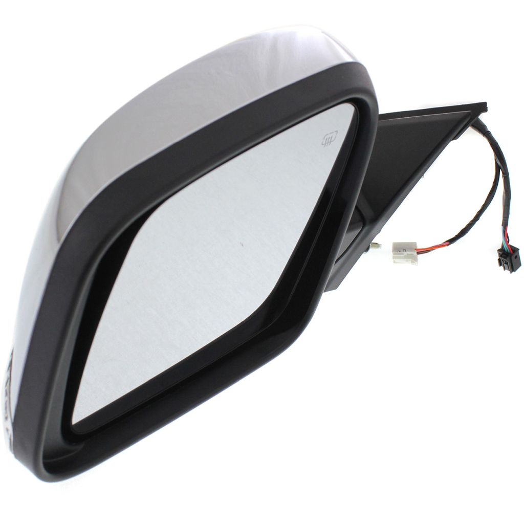 JEEP GRAND CHEROKEE DOOR MIRROR LEFT (Driver Side) PWR/HTD/SIGNAL/MEMORY/M-FOLD (CHROME CVR)(WO/BSD)(WO/AUTO DIM) OEM#68365717AC 2011-2013 PL#CH1320358