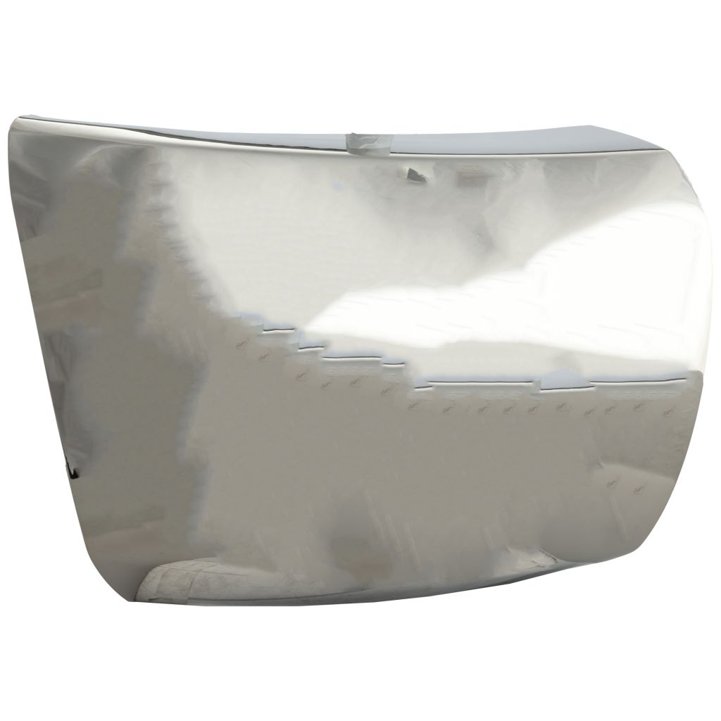 GM TRUCKS & VANS SILVERADO/PU 1500 (CHEVY) FRONT BUMPER END RIGHT (Passenger Side) CHROME (W/O FOG) OEM#22796187 2012-2013 PL#GM1005157