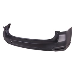 SUBARU FORESTER REAR BUMPER COVER PRM/LWR TEXT (W/SENSOR)**CAPA** OEM#57709SG020 2017-2018 PL#SU1100180C