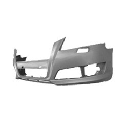AUDI A3 FRONT BUMPER COVER PRIMED (WO/S LINE) (W/ WASHER)(WO/SENSOR) OEM#8P0807105FGRU 2009-2013 PL#AU1000222