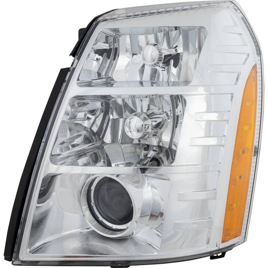 CADILLAC ESCALADE HYBRID HEAD LAMP ASSY LEFT (Driver Side) (HID)(1ST DESIGN)**CAPA** OEM#25897648 2009 PL#GM2502291C
