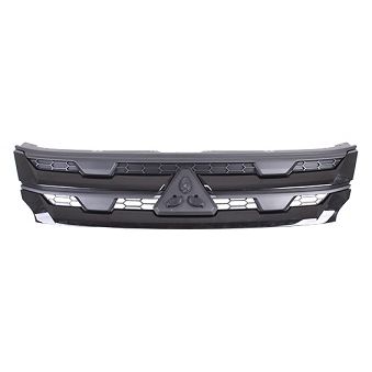 MITSUBISHI OUTLANDER SPORT (5 SEATER) GRILLE BLACK W/BLACK MLDG **CAPA** OEM#7450B559 2020-2025 PL#MI1200278C