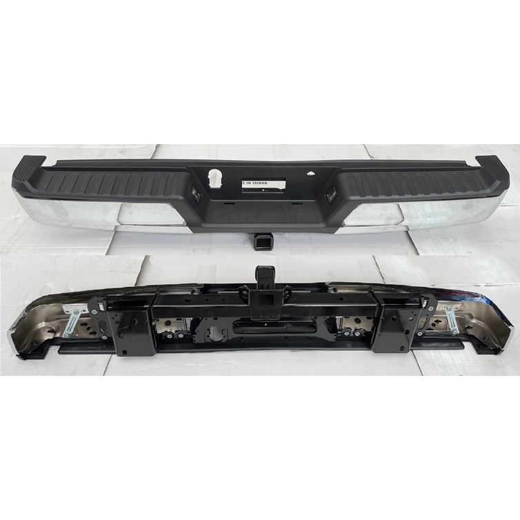 FORD TRUCKS & VANS FORD/PU F150 REAR STEP BMP ASSY CHROME (WO/SENSOR)(W/STD TOW HITCH) OEM#ML3Z17906CA-PFM 2021-2023 PL#FO1103247