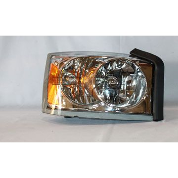 DODGE TRUCKS & VANS DAKOTA/PU HEAD LAMP ASSY RIGHT (Passenger Side) (W/O BLACK BEZEL) OEM#55077606AB 2005 PL#CH2503159