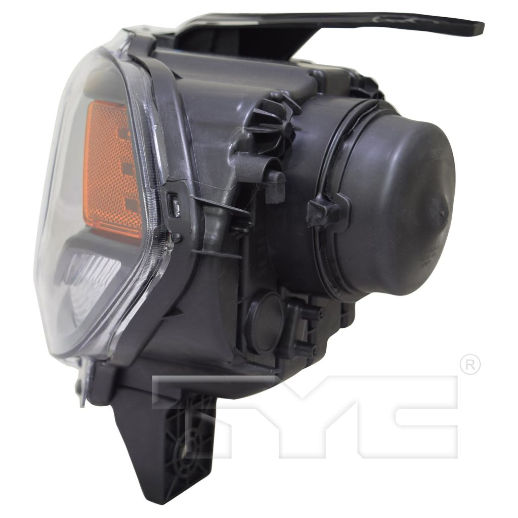 DODGE TRUCKS & VANS DURANGO HEAD LAMP ASSY LEFT (Driver Side) (HALOGEN W/LED DRL)(BLACK TRIM) OEM#68299131AH 2016-2020 PL#CH2502305