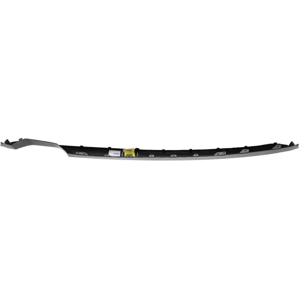 HYUNDAI SONATA REAR BUMPER VALANCE BLACK 1.6/2.4L (SINGLE EXHAUST) **CAPA** OEM#86612C2000 2015-2017 PL#HY1195106C