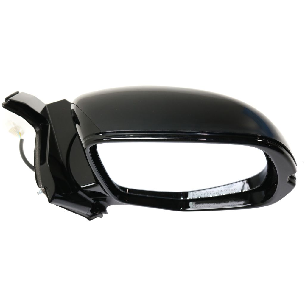 HONDA RIDGELINE DOOR MIRROR RIGHT (Passenger Side) PWR/N-HTD (GLOSS BLACK)(SPORT MDL) OEM#76200T6ZA41ZB 2017-2020 PL#HO1321310