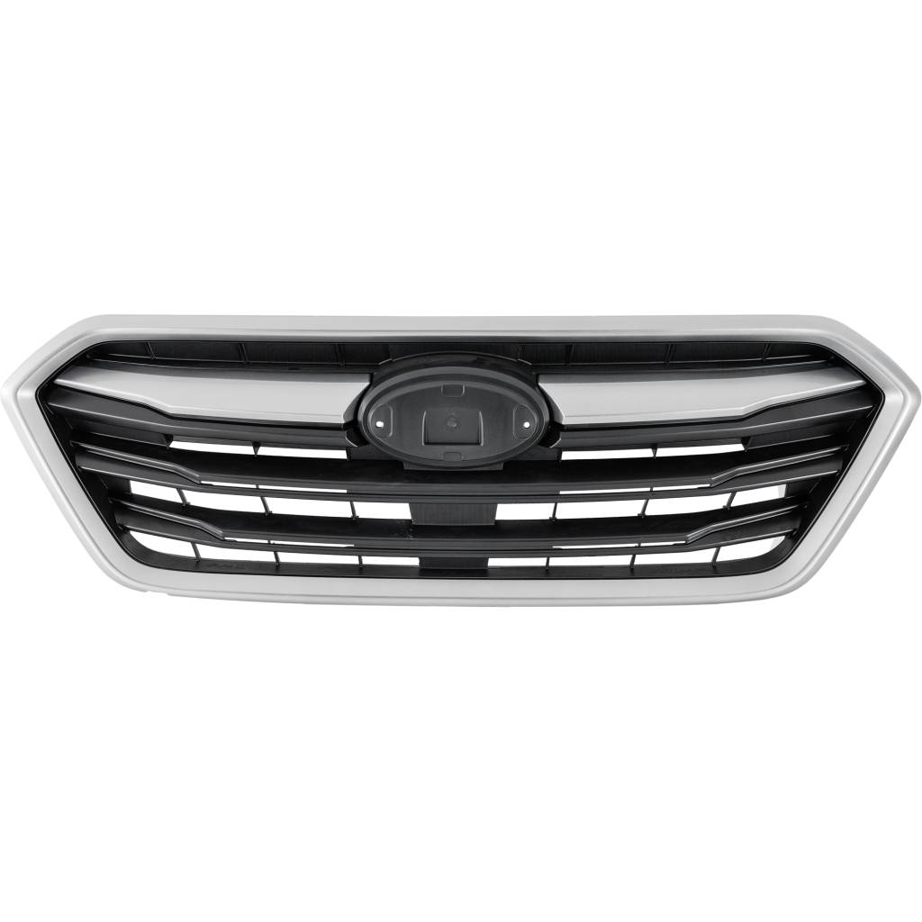 SUBARU LEGACY GRILLE ASSY BLACK/SILVER W/SILVER FRAME **CAPA** OEM#91121AL18A 2018-2019 PL#SU1200180C