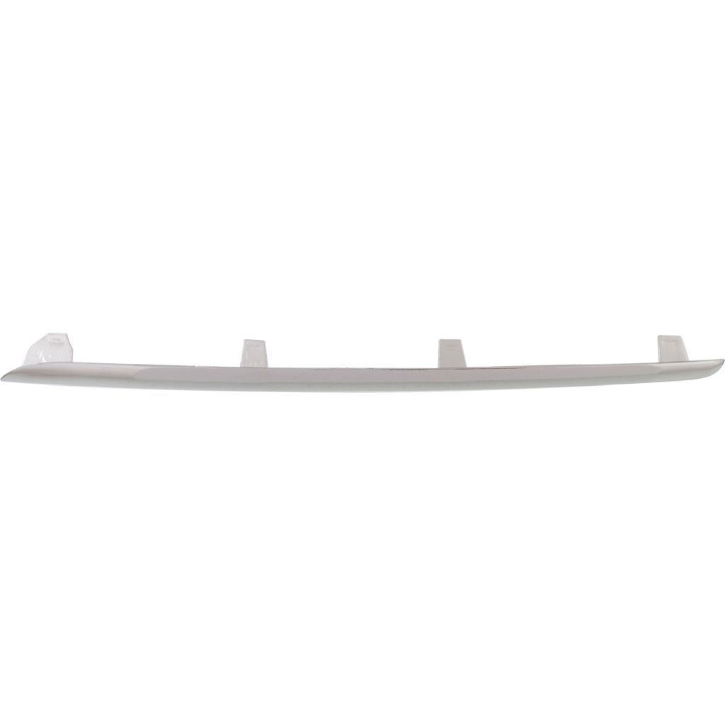 MERCEDES-BENZ E-CLASS HYBRID (E400) GRILLE COVER MOLDING UPPER LEFT (Driver Side) CHROME (W/CENTER GRILLE EMBLEM) OEM#2128852321 2014-2015 PL#MB1212100