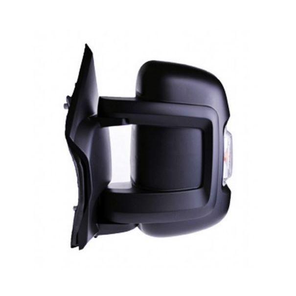 DODGE TRUCKS & VANS PROMASTER 1500/2500/3500 DOOR MIRROR LEFT (Driver Side) MANUAL/SIGNAL/M-FOLD W/TEMP SENSOR (NON-EXTENDED) OEM#5VE99JXWAH 2014-2023 PL#CH1320376