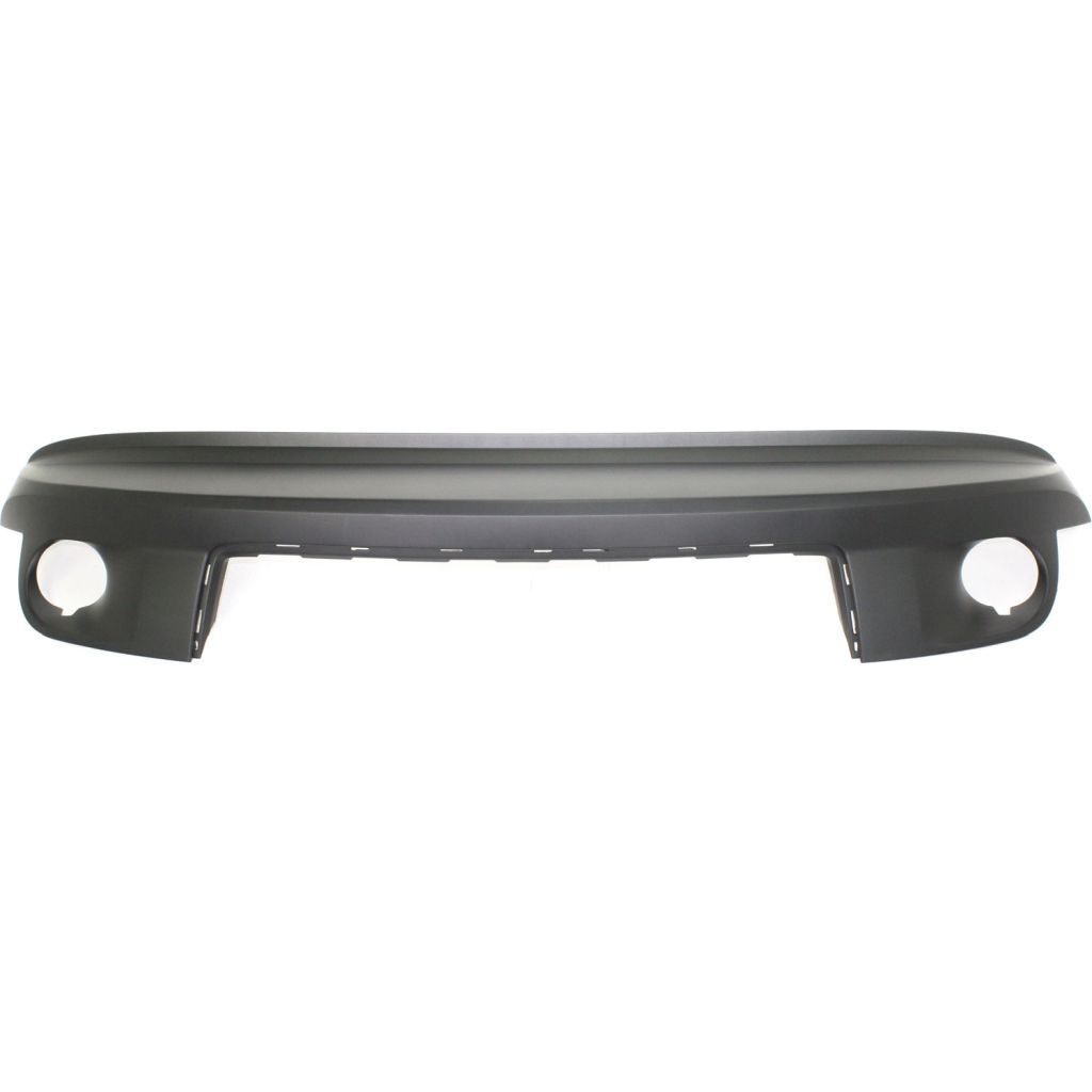 JEEPVEHICLE GRAND CHEROKEE FRONT BUMPER AIR DAM W/MLDG HOLE (OVERLAND) OEM#68033816AB 2008-2009 PL#CH1090132