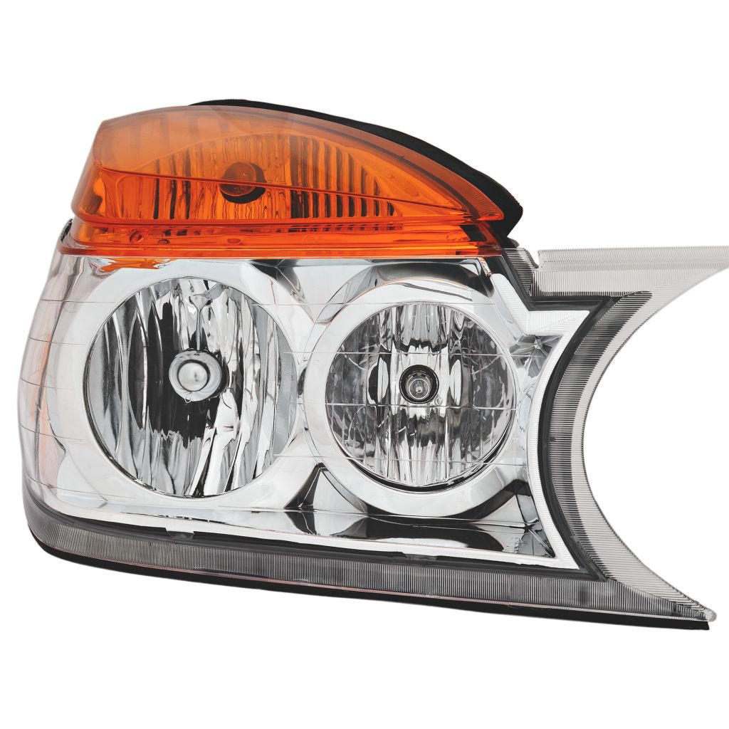 BUICK RENDEZVOUS HEAD LAMP ASSY RIGHT (Passenger Side) (W/ HEAD LAMP MLDG) OEM#12335570 2002-2003 PL#GM2503226