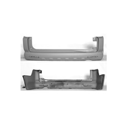 HONDA CRV REAR BUMPER COVER Partial PRIMED (SE) **CAPA** OEM#04715S9AA81ZZ 2005-2006 PL#HO1100225C
