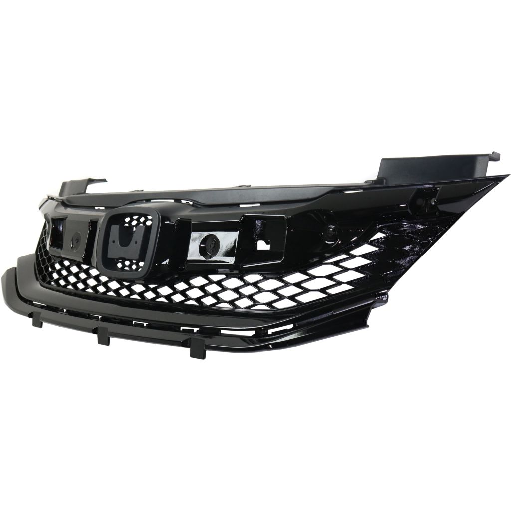 HONDA ACCORD COUPE GRILLE BLK**CAPA** OEM#71121T3LA51 2016-2017 PL#HO1200230C