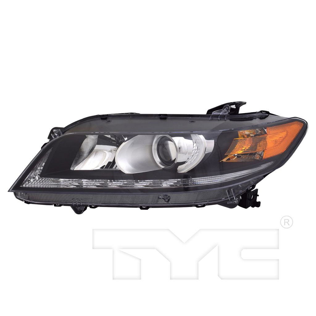 HONDA ACCORD COUPE HEAD LAMP ASSY LEFT (Driver Side) (6 CYL) OEM#33150T3LA01 2013-2015 PL#HO2502153