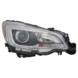 SUBARU OUTBACK HEAD LAMP ASSEMBLY RIGHT (Passenger Side) (HALOGEN) (BLACK BEZEL)**CAPA** OEM#84001AL02A 2015-2017 PL#SU2503149C