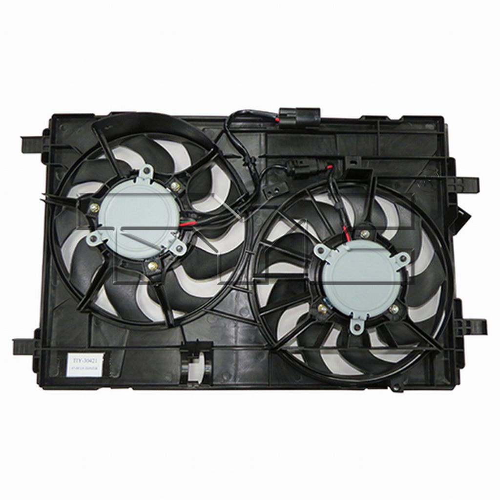 LINCOLN MKZ RADIATOR & A/C FAN ASSY (DUAL FAN) OEM#7H6Z8C607B 2007-2009 PL#FO3115179